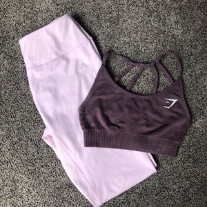 Gymshark chalk pink leggings only